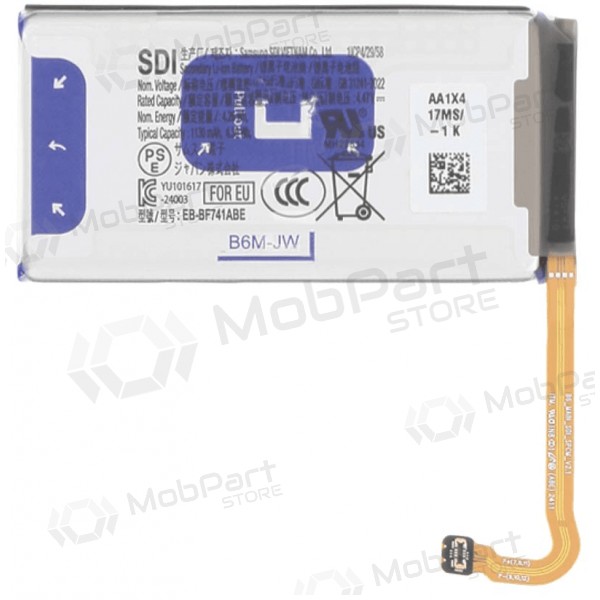 Baterie Samsung Galaxy Z Flip6, Z Flip7 FE, akumulátor EB-BF741ABE (originální)