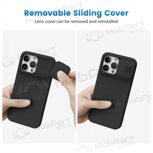 Obal Apple iPhone 14 „Nillkin Silicone“ (černý)