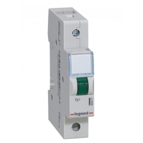 LED indikatorius ant DIN Legrand 604077 (zelená, 230V, TX3 1 mod.)