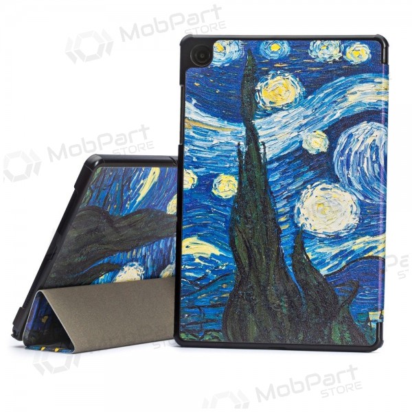 Samsung Galaxy Tab A9+, Tab A11+ obal - Smart Leather (starry night)