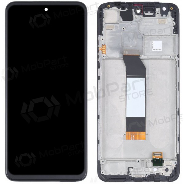 Xiaomi Redmi Note 10 5G / Redmi Note 10T 5G / Poco M3 Pro 5G displej (černá) (s rámem) (Premium)