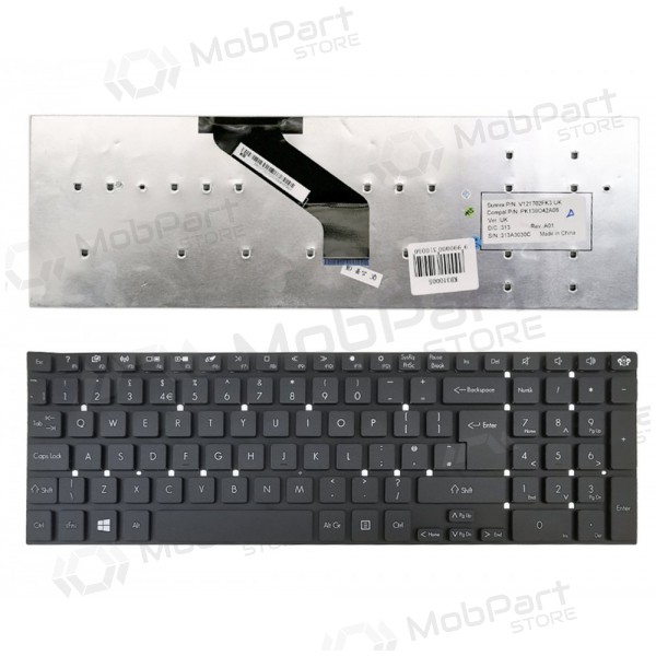 Packard Bell LG71, TG71, LV11, LV44, LS11, TS44 (UK) klávesnice