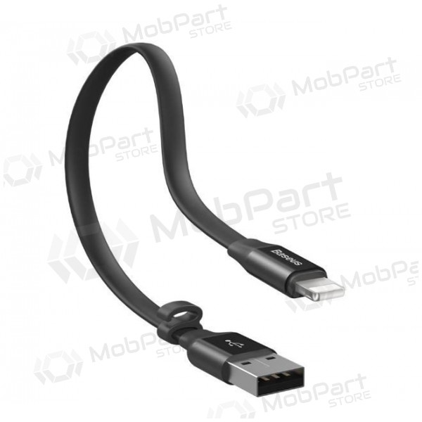 USB kabel Baseus lightning 0.23m (2A) (černá)