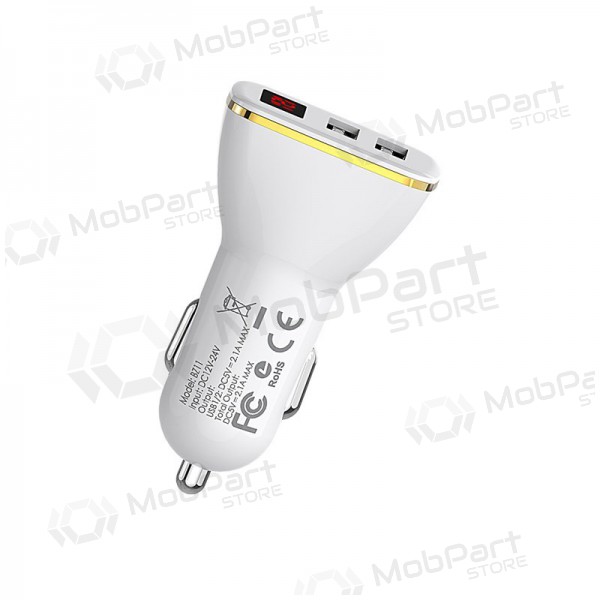 Nabíječka automobilinis Borofone BZ11 x 2 USB (2.1A) (černá)
