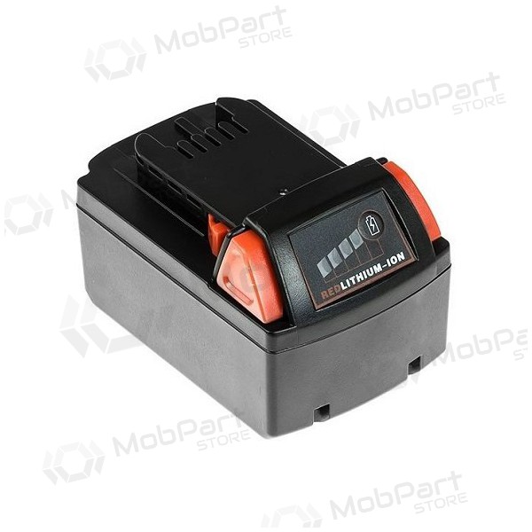 Akumuliatorius įrankiams MILWAUKEE M18, 18V 6Ah, Li-ion