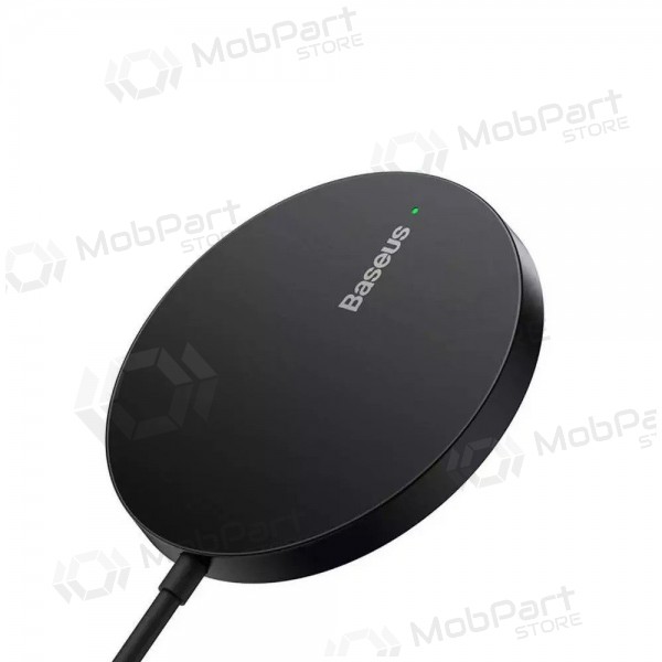 Bezdrátová nabíječka MagSafe Baseus Simple Mini 3 15 W černá