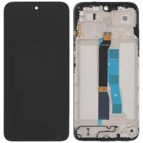 Displej pro Xiaomi Redmi 15 5G (černý) (s rámečkem) (originální)