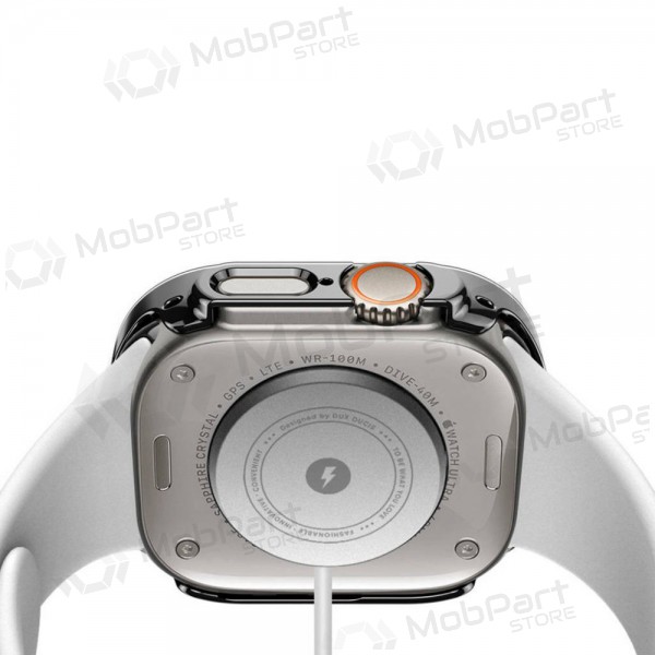 Apple Watch Ultra 49mm LCD ochranné sklo / obal - Dux Ducis Hamo (černý)