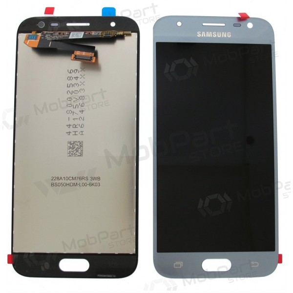 Samsung J330F Galaxy J3 (2017) displej (stříbrný) (service pack) (originál)