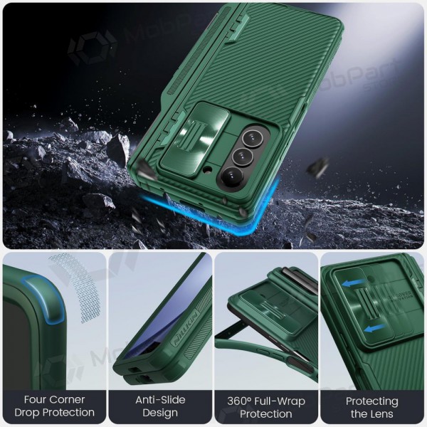 Samsung Galaxy Z Fold4 obal „Nillkin CamShield Pro“ (zelený)