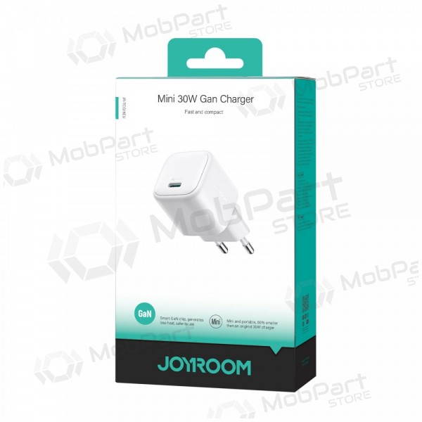 Nabíječka Joyroom JR-TCG15 30W GaN USB-C bílý