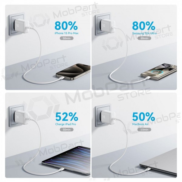 Nabíječka Joyroom JR-TCF24 USB-C PD30W bílý