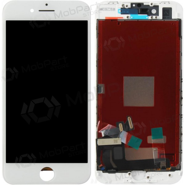 Apple iPhone 8 / SE 2020 / SE 2022 displej (bílý) (použitý grade B, originál)