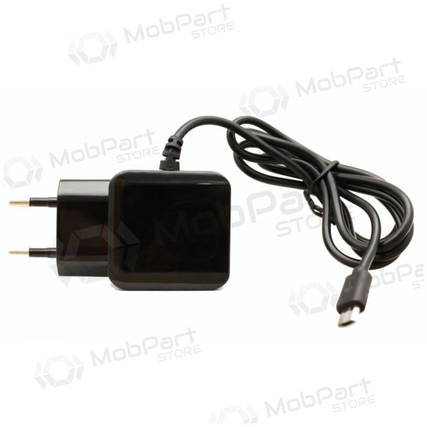 Nabíječka F13c FastCharging x 2 USB (3.1A) + microUSB (černá)