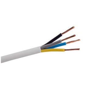 Pružný kabel Lietkabelis OMY 4x0.75 mm² měděný 100 m role