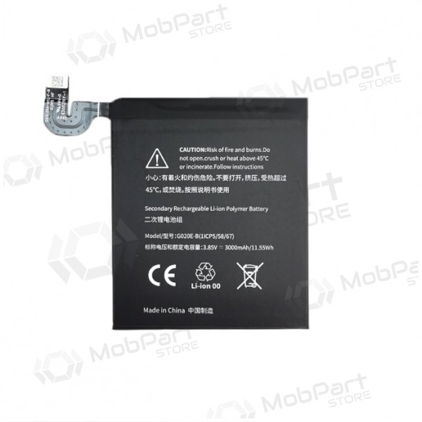 GOOGLE Pixel 3A baterie / akumulátor (3000mAh)