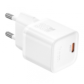 Nabíječka telefonu Hoco N66 35 W GaN USB-C bílá