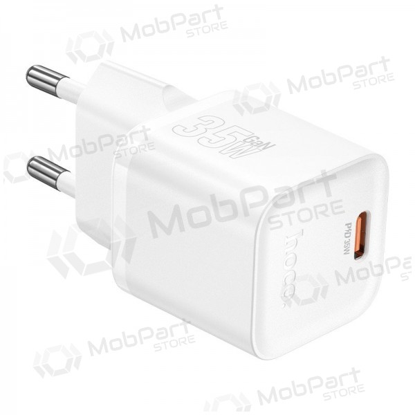 Nabíječka telefonu Hoco N66 35 W GaN USB-C bílá