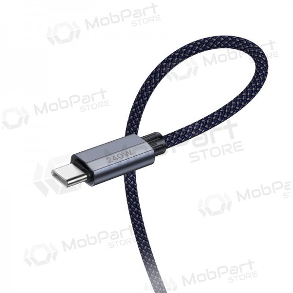 USB-C kabel Hoco U134 USB-C na USB-C 1.8 m 240 W černý