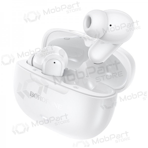 Bezdrátová sluchátka Borofone BW96 Bluetooth ANC ENC USB-C bílá