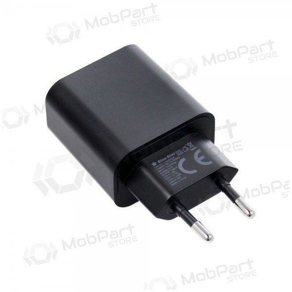 Nabíječka telefonu Blue Star 20 W USB-C s kabelem USB-C černá