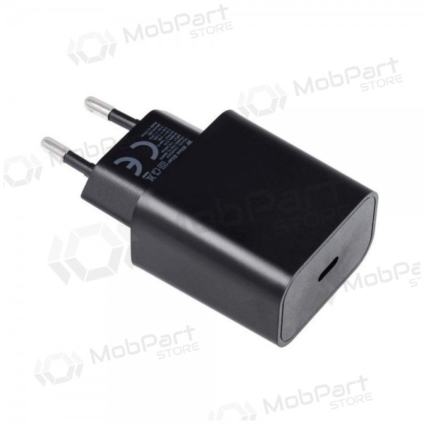 Nabíječka telefonu Blue Star 20 W USB-C s kabelem USB-C černá