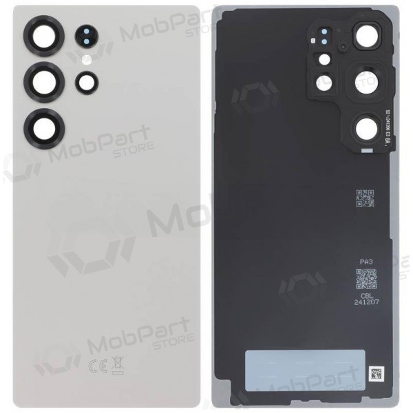 Zadní obal Samsung Galaxy S25 Ultra (šedý) (originální)