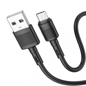 USB kabel Hoco X83 USB-A to MicroUSB 1.0m černá