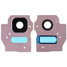 Samsung Galaxy S8+ sklo kamery (růžový)