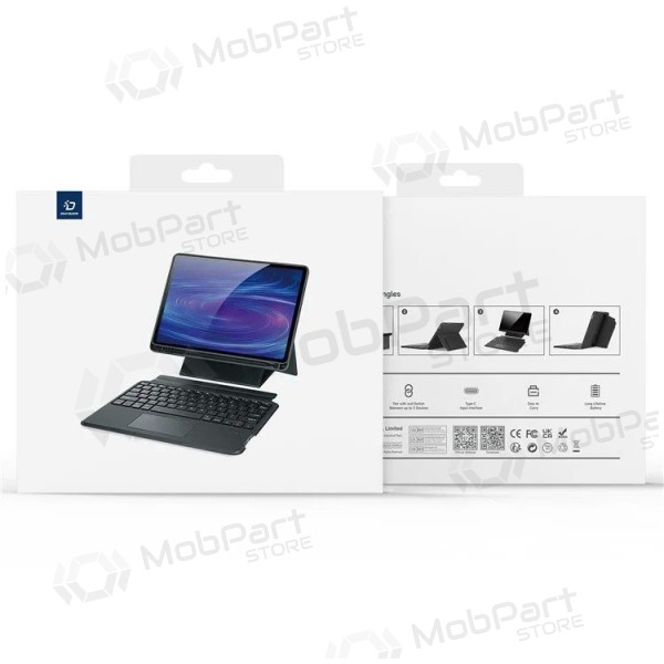Apple iPad Pro 11 2024, 2025 obal s klávesnicí - Dux Ducis DK (černý)