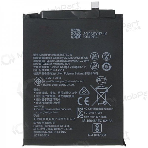 Huawei Mate 10 Lite / Nova 2 Plus / P30 Lite / Honor 7X baterie, akumulátor (HB356687ECW)