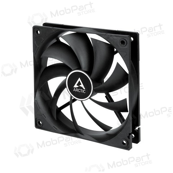 ARCTIC F12, 3-pin, 120mm, rámový ventilátor, černá