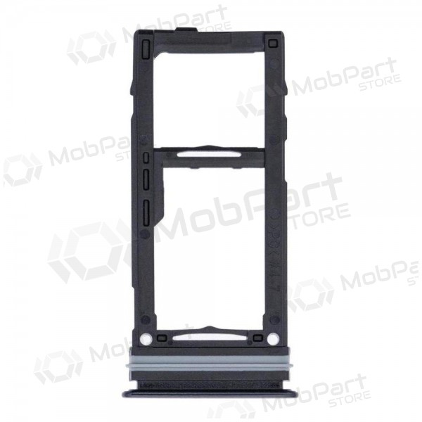 Samsung Galaxy A52 4G / A52 5G / A52S 5G / A72 4G / A72 5G SIM držák karty (černá) (service pack) (originál)