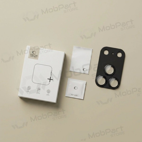 Ochrana fotoaparátu Apple iPhone 18 Pro Max - Tech-Protect CamFull Fit+ (černá)