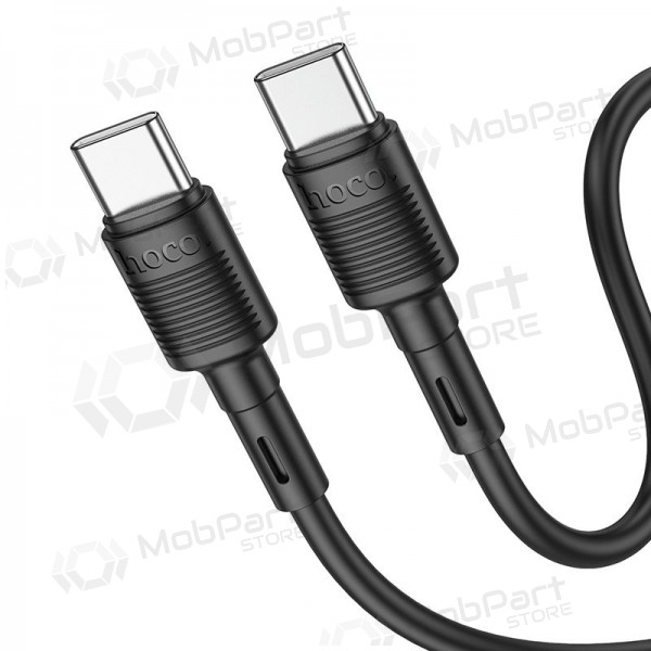 USB kabel Hoco X83 60W Type-C to Type-C 1.0m černá