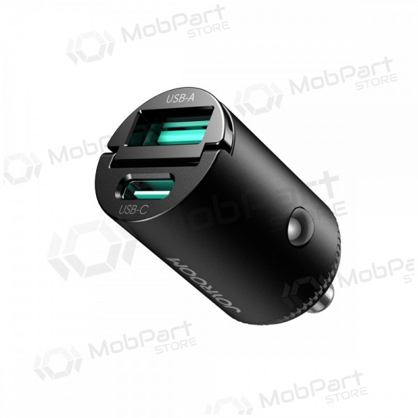Nabíječka do auta Joyroom JR-CCN18 65 W USB-C + USB-A černá