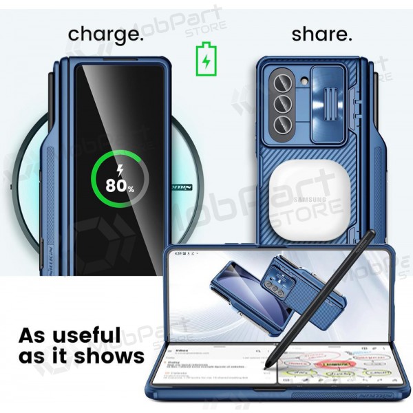 Samsung Galaxy Z Fold4 obal „Nillkin CamShield Pro“ (modrý)