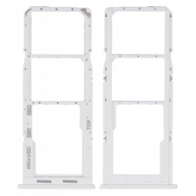 Samsung Galaxy A13 A135 / A137 SIM držák karty (bílý) (service pack) (originál)