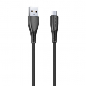 Micro USB kabel Awei CL-182M USB-A na Micro USB 1 m černý