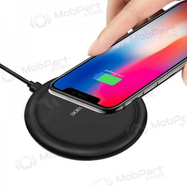 Nabíječka bezdrátový Borofone BQ6 QC3.0 (15W) (černá)