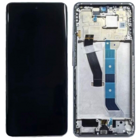 Displej Xiaomi Redmi Note 15 5G (modrý) (s rámečkem) (originální)