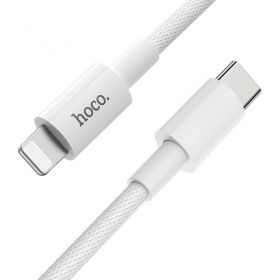 Lightning kabel Hoco X56 USB-C na Lightning 1 m PD bílý