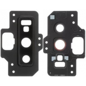 Samsung Galaxy Note 9 sklo kamery (s rámem) (černá)