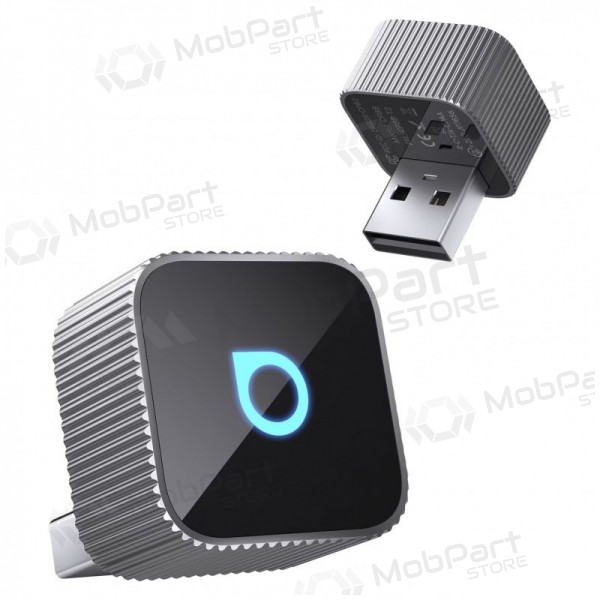 Bezdrátový adaptér CarPlay / Android Auto Ottocast Mini Cube CP88-T2 stříbrný