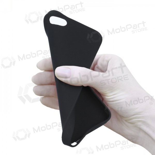 Obal Apple iPhone 12 Pro Max - Rubber TPU (černý)