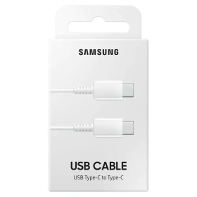 USB kabel Samsung EP-DA705BWEGWW Type-C - Type-C 1.0m (bílý) (OEM)