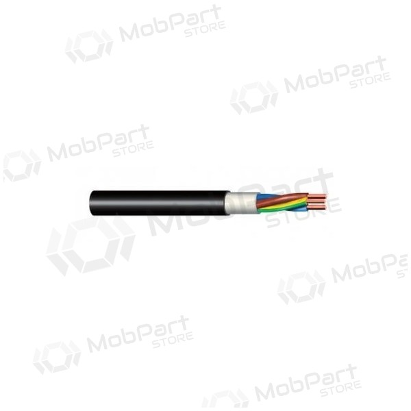 Silový kabel Lietkabelis CYKY 3x2.5 mm² měděný PVC 450/750 V 100 m cívka.
