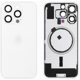 Zadní obal pro Apple iPhone 16 Pro (bílý) (Premium)