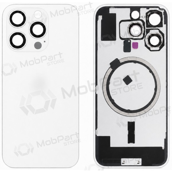 Zadní obal pro Apple iPhone 16 Pro (bílý) (Premium)