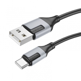 USB kabel Borofone BX101 USB-A to USB-C 1.0m černá